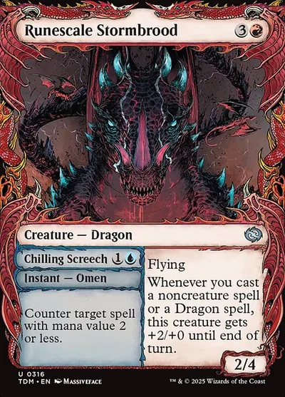 Runescale Stormbrood // Chilling Screech