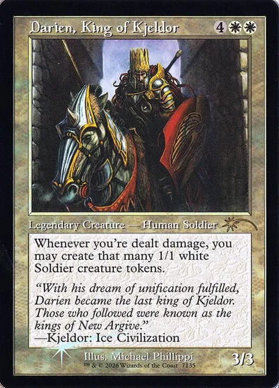 Darien, King of Kjeldor