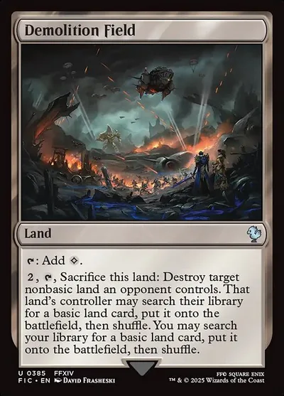 Demolition Field