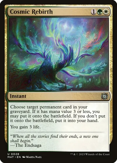 Cosmic Rebirth
