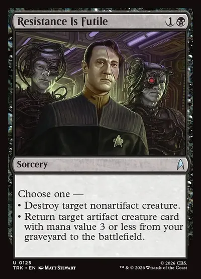 Resistance Is Futile