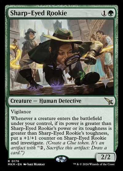 Sharp-Eyed Rookie