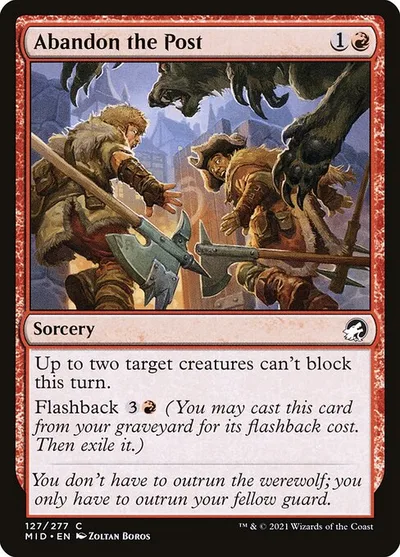 Abandon the Post