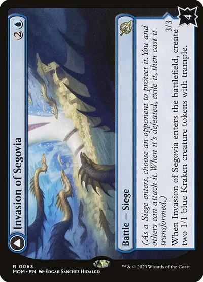 Invasion of Segovia // Caetus, Sea Tyrant of Segovia