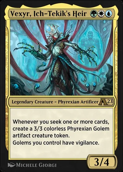 Vexyr, Ich-Tekik's Heir