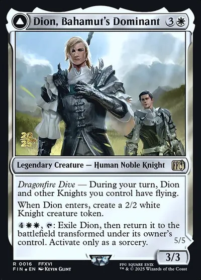 Dion, Bahamut's Dominant // Bahamut, Warden of Light