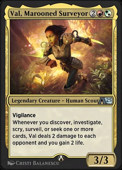 Val, Marooned Surveyor