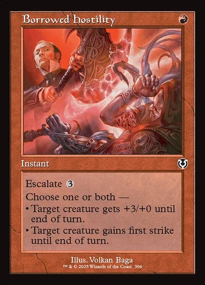 Borrowed Hostility