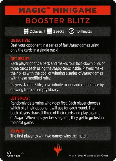 Booster Blitz