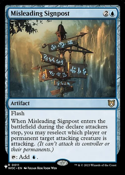 Misleading Signpost
