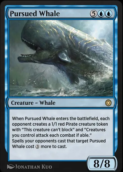 Pursued Whale