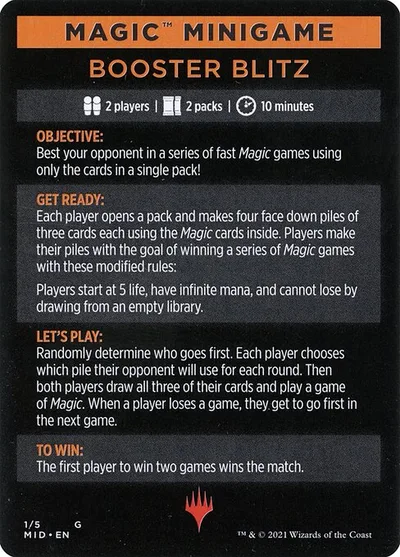 Booster Blitz