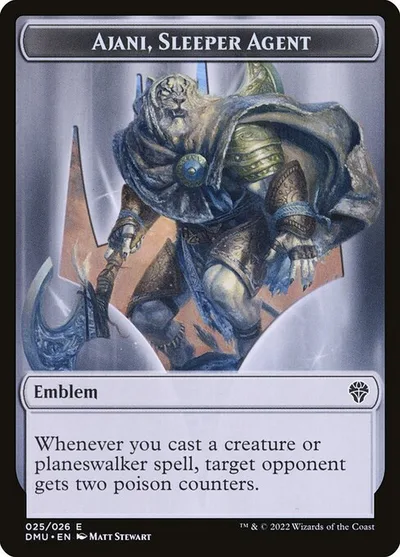 Ajani, Sleeper Agent Emblem