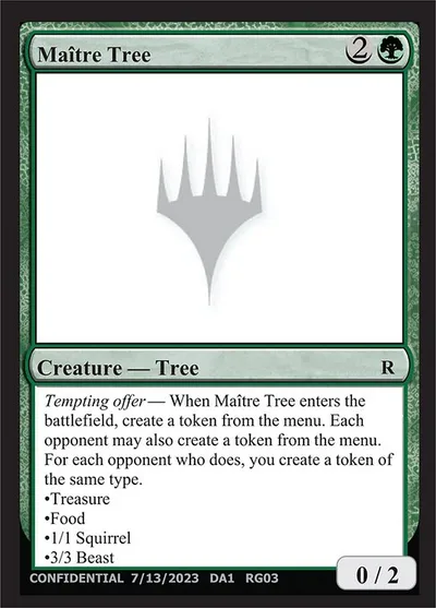 Maître Tree