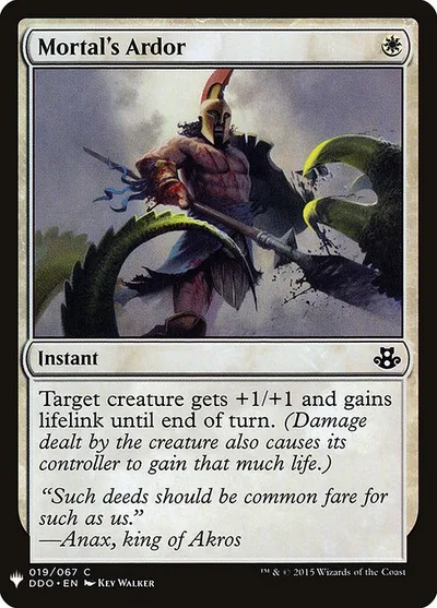 Mortal's Ardor