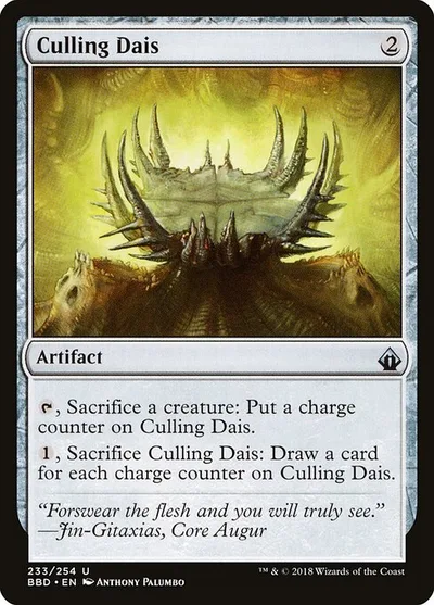 Culling Dais