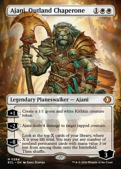 Ajani, Outland Chaperone