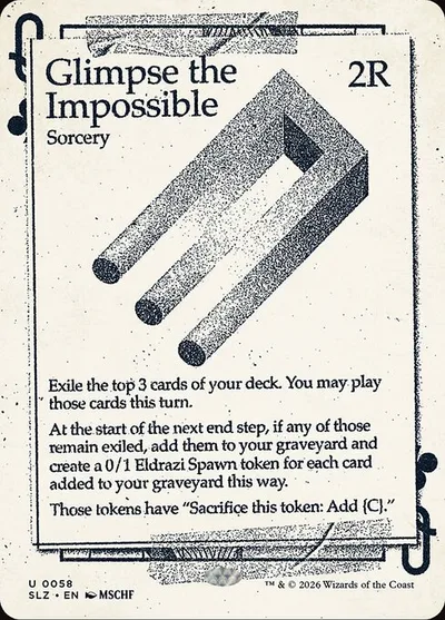 Glimpse the Impossible