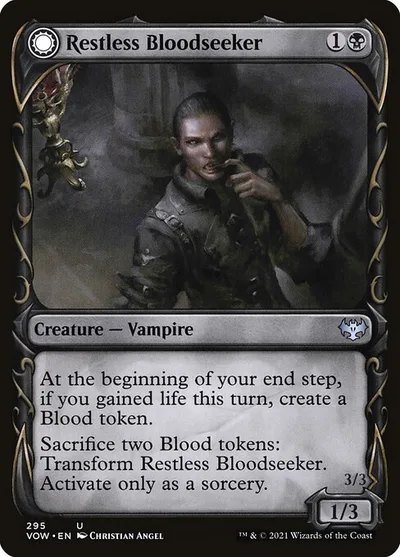 Restless Bloodseeker // Bloodsoaked Reveler