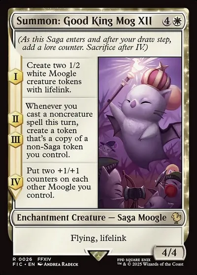 Summon: Good King Mog XII