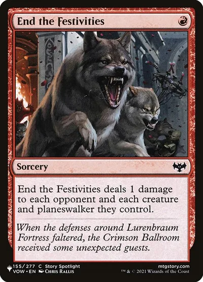End the Festivities