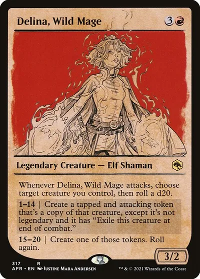 Delina, Wild Mage
