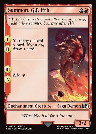 Summon: G.F. Ifrit