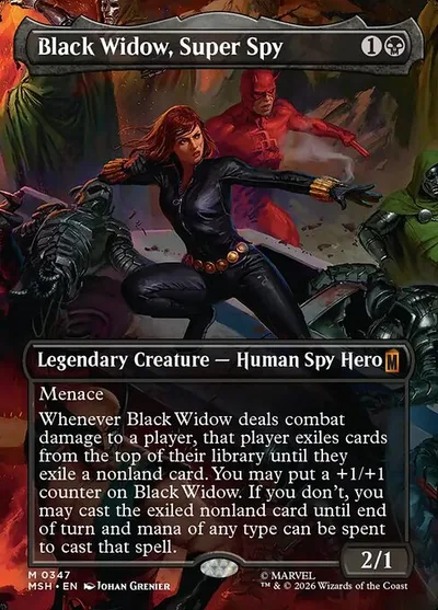Black Widow, Super Spy