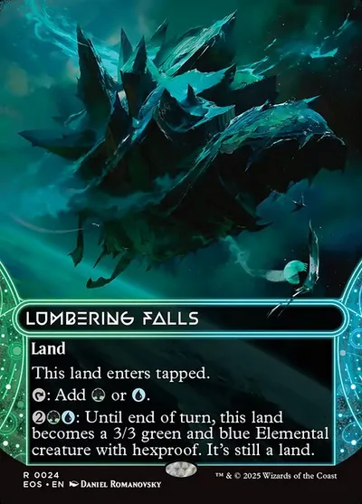 Lumbering Falls