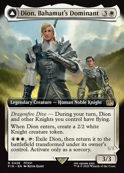 Dion, Bahamut's Dominant // Bahamut, Warden of Light