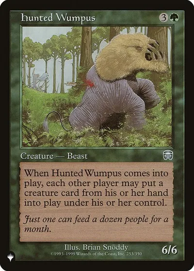 Hunted Wumpus