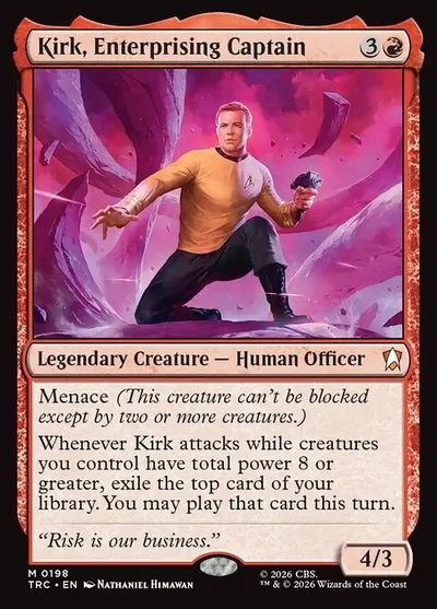 Kirk, Enterprising Captain