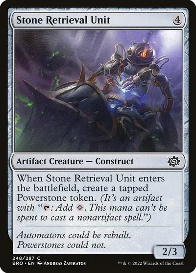 Stone Retrieval Unit