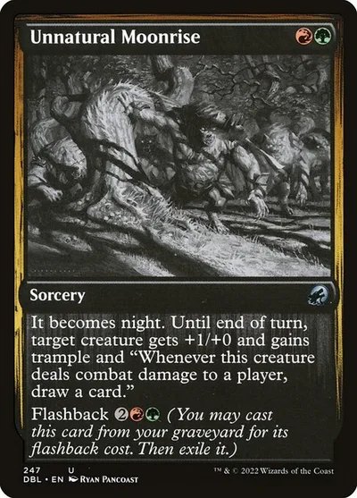 Unnatural Moonrise