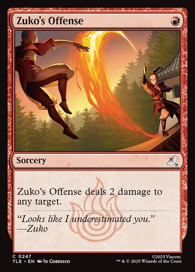 Zuko's Offense