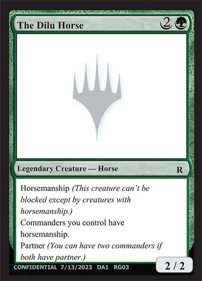 The Dilu Horse