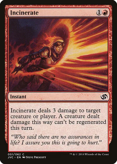 Incinerate