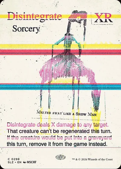Disintegrate