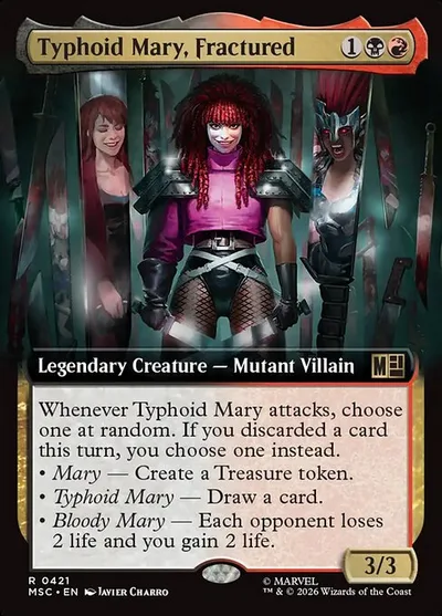 Typhoid Mary, Fractured