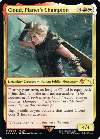 Cloud, Planet's Champion