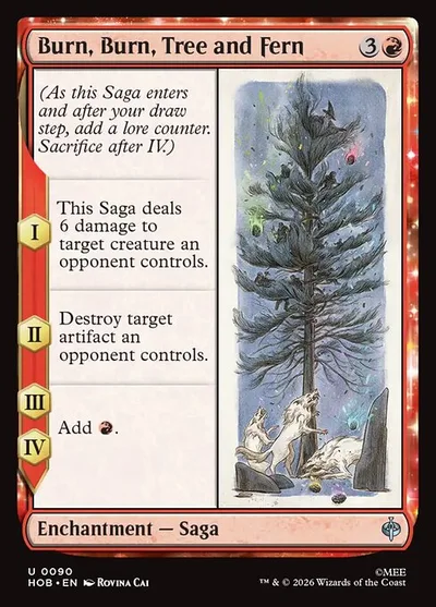 Burn, Burn, Tree and Fern