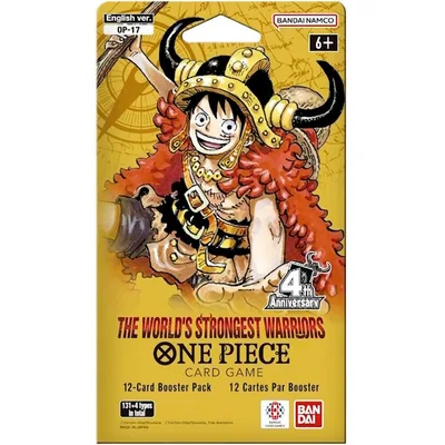 The World's Strongest Warriors Sleeved Booster Pack