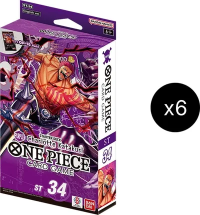 Starter Deck 34: PURPLE Charlotte Katakuri Display