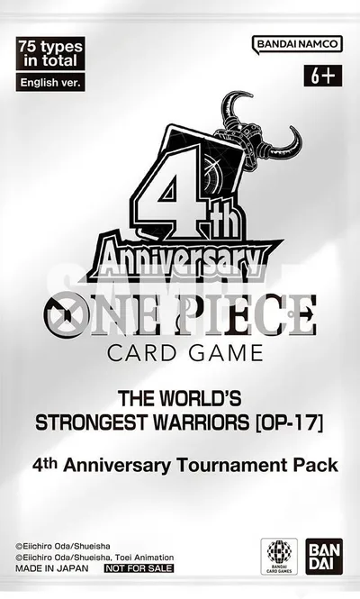 The World's Strongest Warriors - 4th Anniversary Tournament Pack