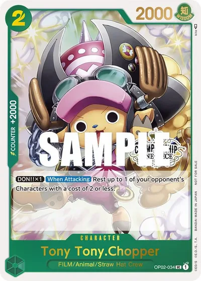 Tony Tony.Chopper (Store Championship 2023 Participation Pack Vol.1)