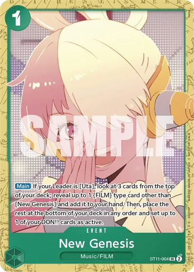 New Genesis (Starter Deck 11: Uta Deck Battle)