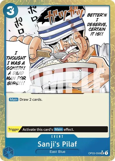 Sanji's Pilaf (Textured Foil)