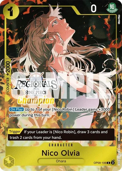 Nico Olvia (Online Regional Champion Card Set 2025 Vol.1)