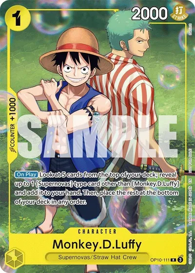 Monkey.D.Luffy (Learn Together Deck Set - Set Sail Event)