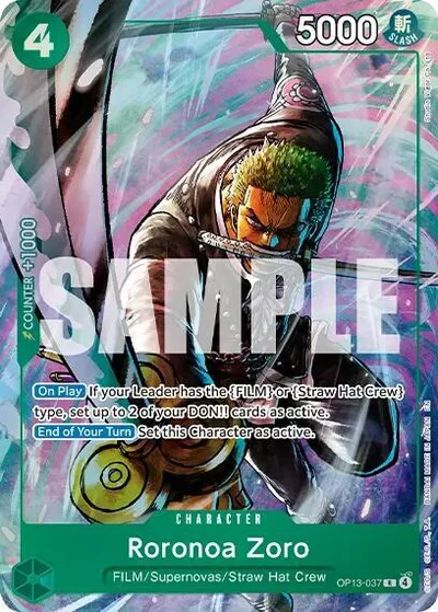 Roronoa Zoro (Premium Card Collection -Best Selection Vol. 6-)